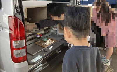 「福井県福井市で大切な家族の一員である柴犬ちゃんをご家族様と共に心を込めてお見送りいたしました」写真